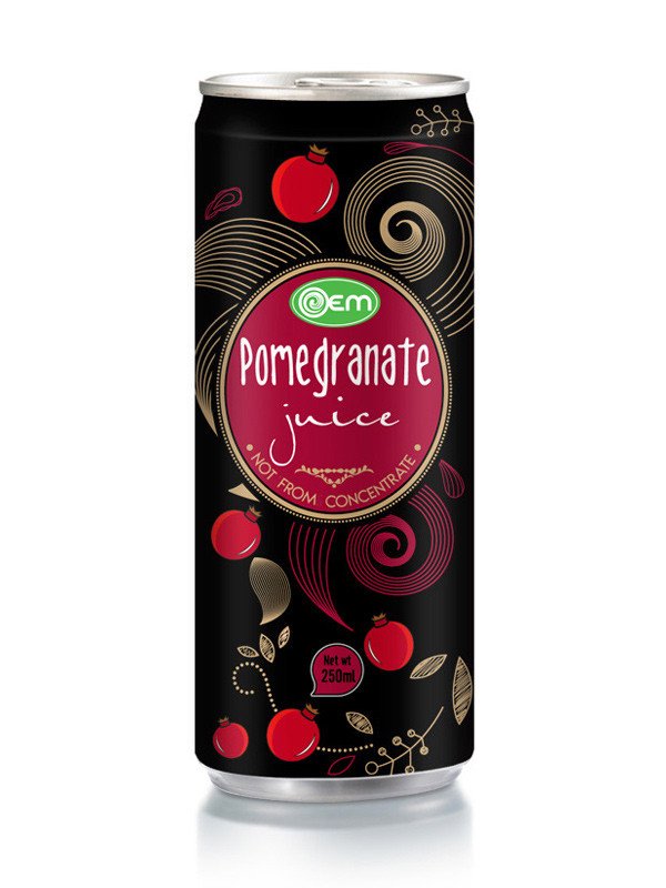 250ml OEM Pomegranate Juice