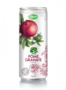 250ml OEM Pomegranate Juice Drink