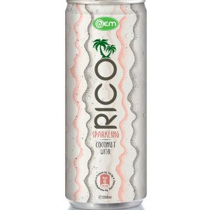 250ml OEM Sparkling Coconut Water