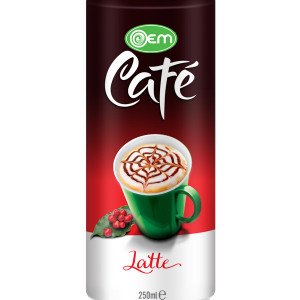 250ml OEM  Latte Coffee