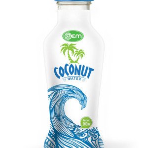 280ml OEM Glass bottle Coconut Water