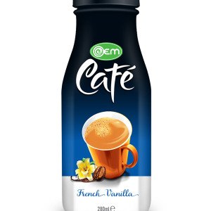 280ml OEM Glass bottle French Vanilla Coffee