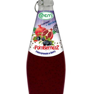 290ml OEM Basil Seed with Pomegranate & Berry