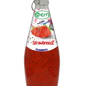 290ml OEM Basil Seed with Strawberry