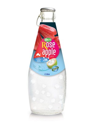 290ml OEM Rose Apple with Coco Jelly