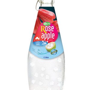 290ml OEM Rose Apple with Coco Jelly