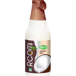 300ml OEM Glass bottle Coconut Milk