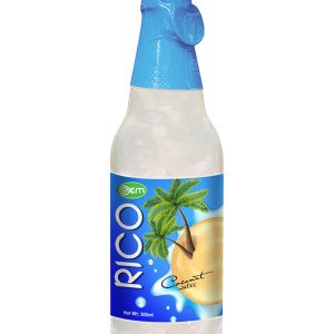 300ml OEM Glass bottle Coconut Water