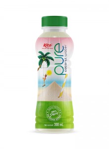 300ml pet bottle pure coconut water no add sugar