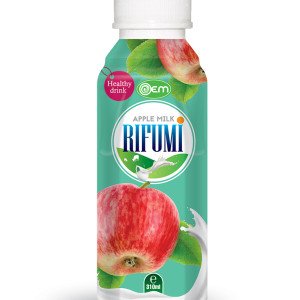 310ml OEM PP bottle Apple Milk