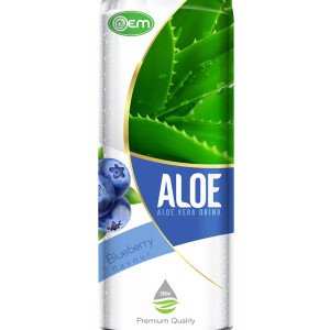 330ml OEM Blueberry Flavor Aloe Vera