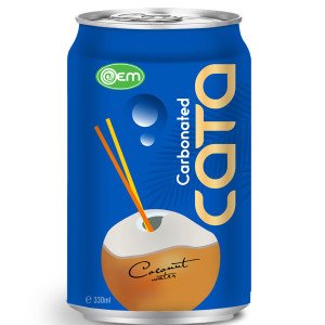 330ml OEM Carbonated Coconut Water