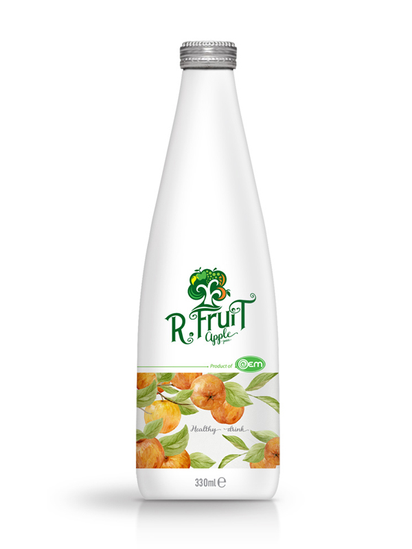 330ml OEM Glass bottle Apple Juice Drink - OEM ...