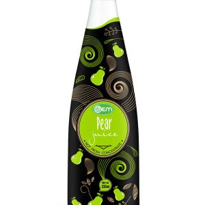 330ml OEM Glass bottle Pear Juice