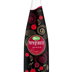 330ml OEM Glass bottle Pomegranate Juice