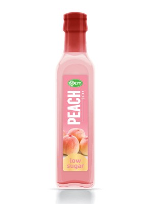 330ml OEM Low Sugar Peach Juice