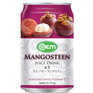 330ml OEM Mangosteen Juice Drink