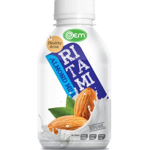 330ml OEM PP bottle Almond Milk