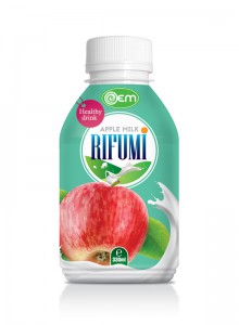 330ml OEM PP bottle Apple Milk