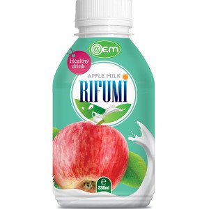 330ml OEM PP bottle Apple Milk