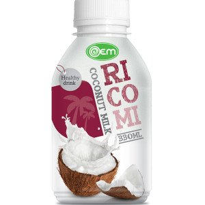 330ml OEM PP bottle Coconut Milk