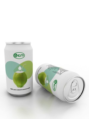 330ml OEM Pure Natural Coconut Water