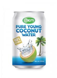330ml OEM Pure Young Coconut Water