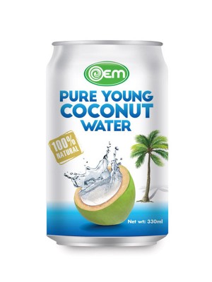 330ml OEM Pure Young Coconut Water