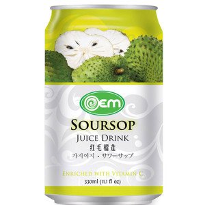 330ml OEM Soursop Juice Drink