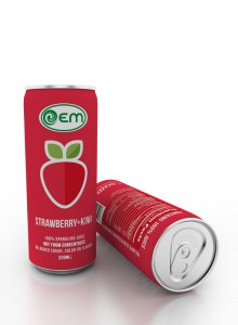 330ml OEM Strawberry with Kiwi Juice