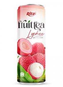 Wholesale Good Price Lychee Tea Drink 330ml Can