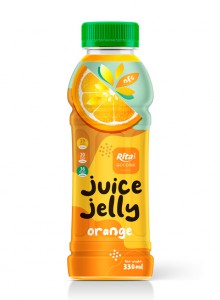330ml natural  orange juice jelly