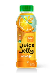 330ml natural  orange juicejelly 