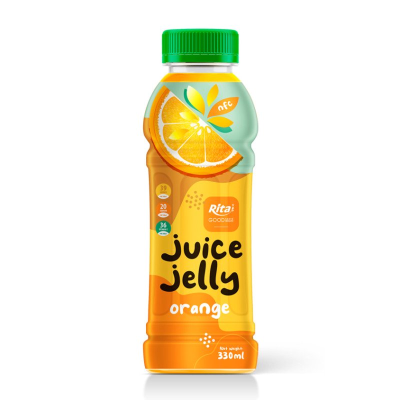 330ml natural orange juicejelly
