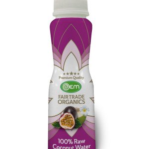 350ml OEM Coconut Water with Passion Fruit
