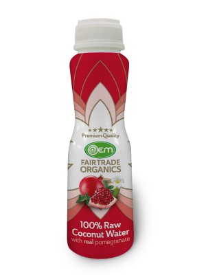 350ml OEM Coconut Water with Pomegranate