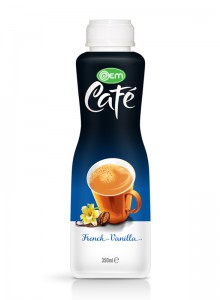 350ml OEM PP bottle French Vanilla Coffee