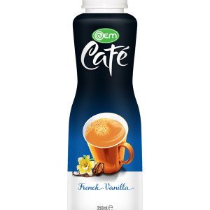 350ml OEM PP bottle French Vanilla Coffee