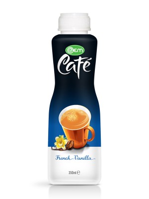 350ml OEM PP bottle French Vanilla Coffee