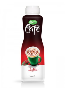 350ml OEM PP bottle Lattle Coffee