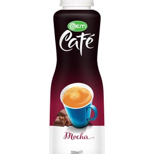 350ml OEM PP bottle Mocha Coffee