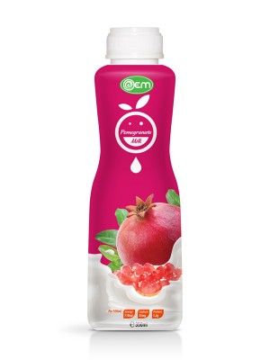 350ml OEM PP bottle Pomegranate Milk