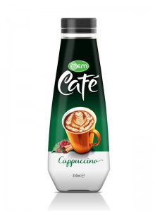 350ml OEM Pet bottle Cappuccino Coffee