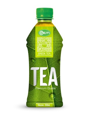 350ml OEM Pet bottle Green Tea
