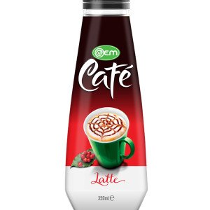 350ml OEM Pet bottle Latte Coffee