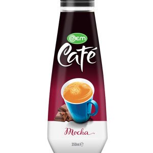 350ml OEM Pet bottle Mocha Coffee