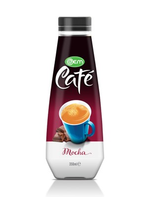 350ml OEM Pet bottle Mocha Coffee