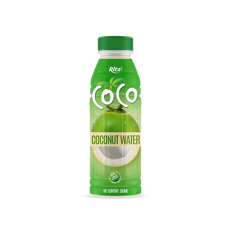 350ml Pet bottle COCO 100 pure coconut water organic no added sugar