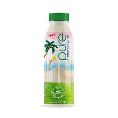 350ml pet bottle pure coconut water no add sugar