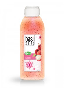 460ml OEM Basil Seed Lychee Flavor